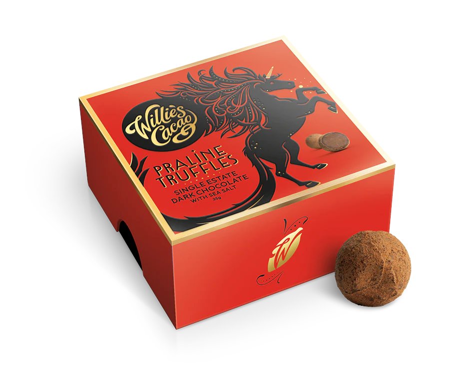 Dark Chocolate Praline Truffles w. Sea Salt. Vegan. x5  35g masato.co.uk/products/dark-… 

New in #clearancesale £5 was £7 other flavours available 

Do repost get us away from those algae rhythms