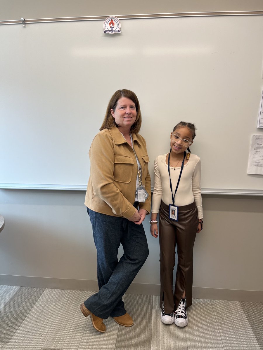 An exciting day at Mulcahey School!🎉 Miss Furtado cashed in her PBIS tickets for a unique experience-shadowing me as Principal for the afternoon.🌟What a fantastic way to celebrate leadership and positive behavior!  #futureleader#PBIS#StudentSuccess ⁦<a href="/Taunton_Schools/">Taunton Public Schools</a>⁩