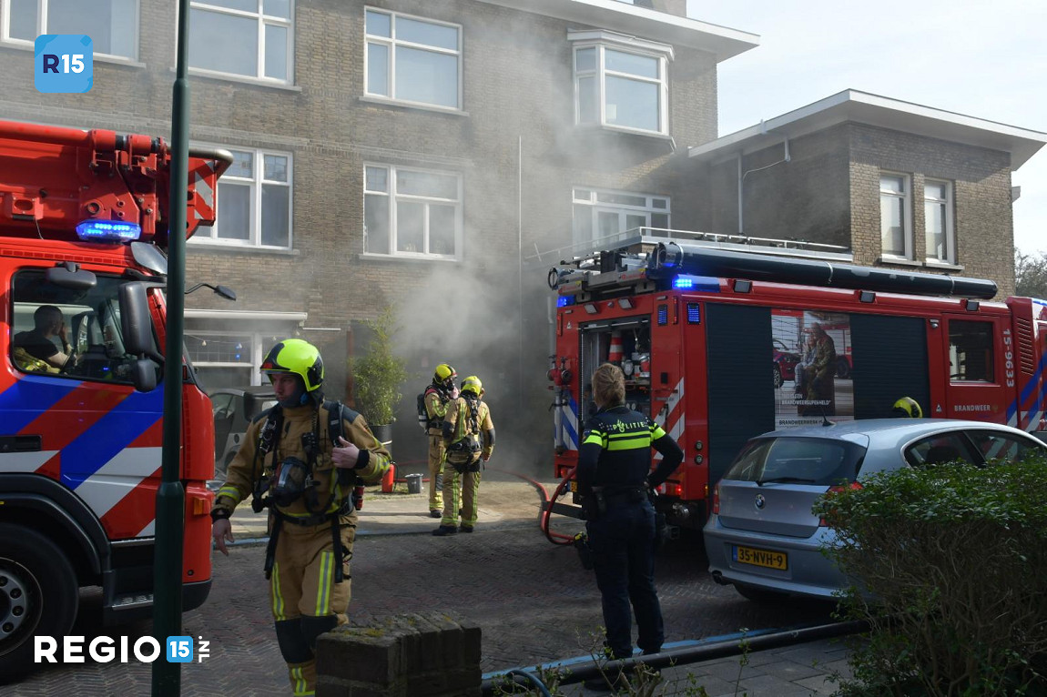 Brand in schuurtje in Voorburg geblust