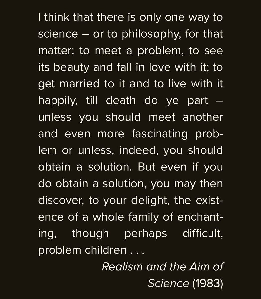 appadappajappa's tweet photo. Lovely words by Karl Popper ✨ https://t.co/8mdjxud5b9