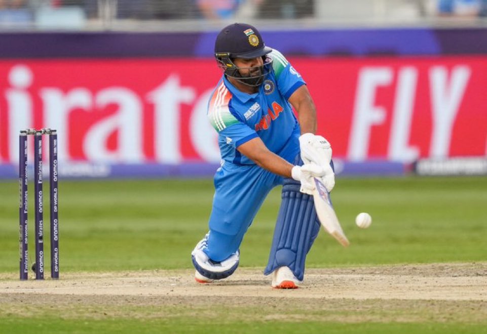 SachinLohre's tweet photo. Ro-Hit Sharma 🥵  to Hatters Doesn't Matter How Much You Trolled Me but I'll do My Job In my Style 🔥

Fat Rohit Shram To Shama Mohamed 
#INDvsNZ #RohitSharma𓃵  #ChampionsTrophy2025 https://t.co/Lsh4svYfZ7