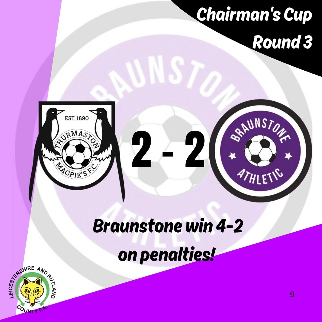 Unbelievable determination from the boys today. Twice coming from behind to equalise, including with a last-kick penalty to make it 2-2. Then confidence in the penalty shootout, all against a team top of the division above us. So, so proud. 🟣🦊🟣