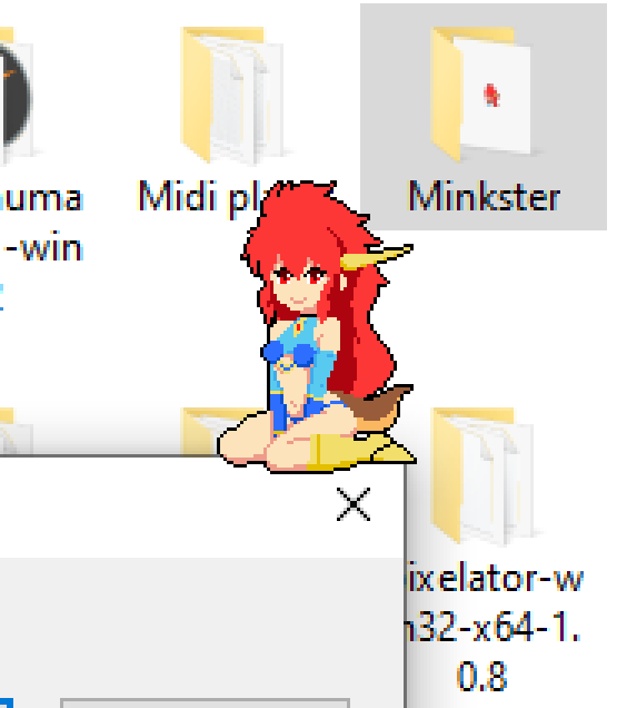 4as_ForUs's tweet photo. Here's something random: Mink as a desktop pet. Have a cute little Mink sitting on your windows: https://t.co/izhzO3UmjR

#DragonHalf #ドラゴンハーフ https://t.co/Sqf5ckEJoJ