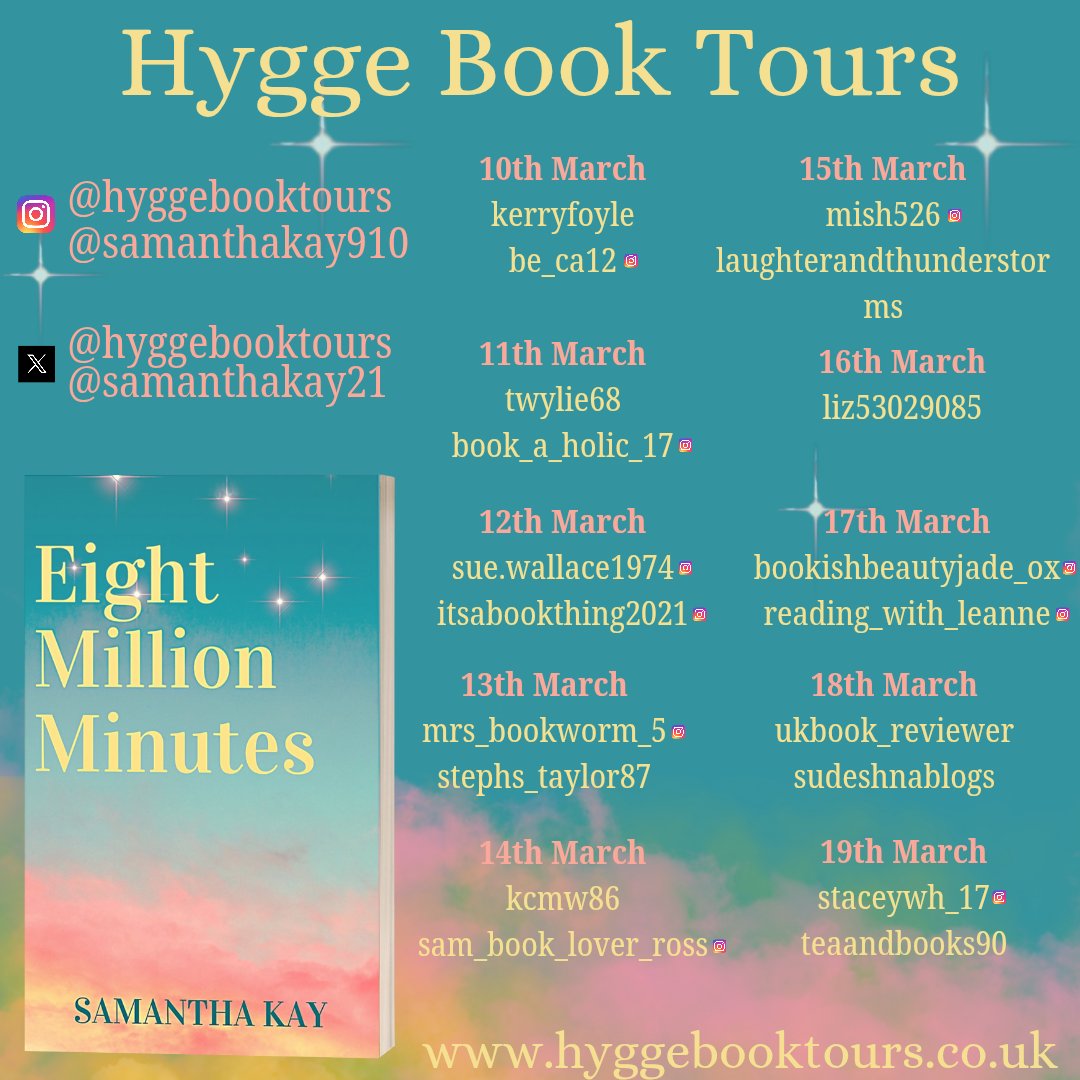 We have the lovely <a href="/Samanthakay21/">Samantha Kay</a> on tour with us tomorrow &amp; I have a feeling this one may have got my team in the feels! ❤️

#hyggebooktours #hygge #booktours #booktourorganiser #bookbloggers #bookstagram #authorpromo #supportingauthors #bookpromotion