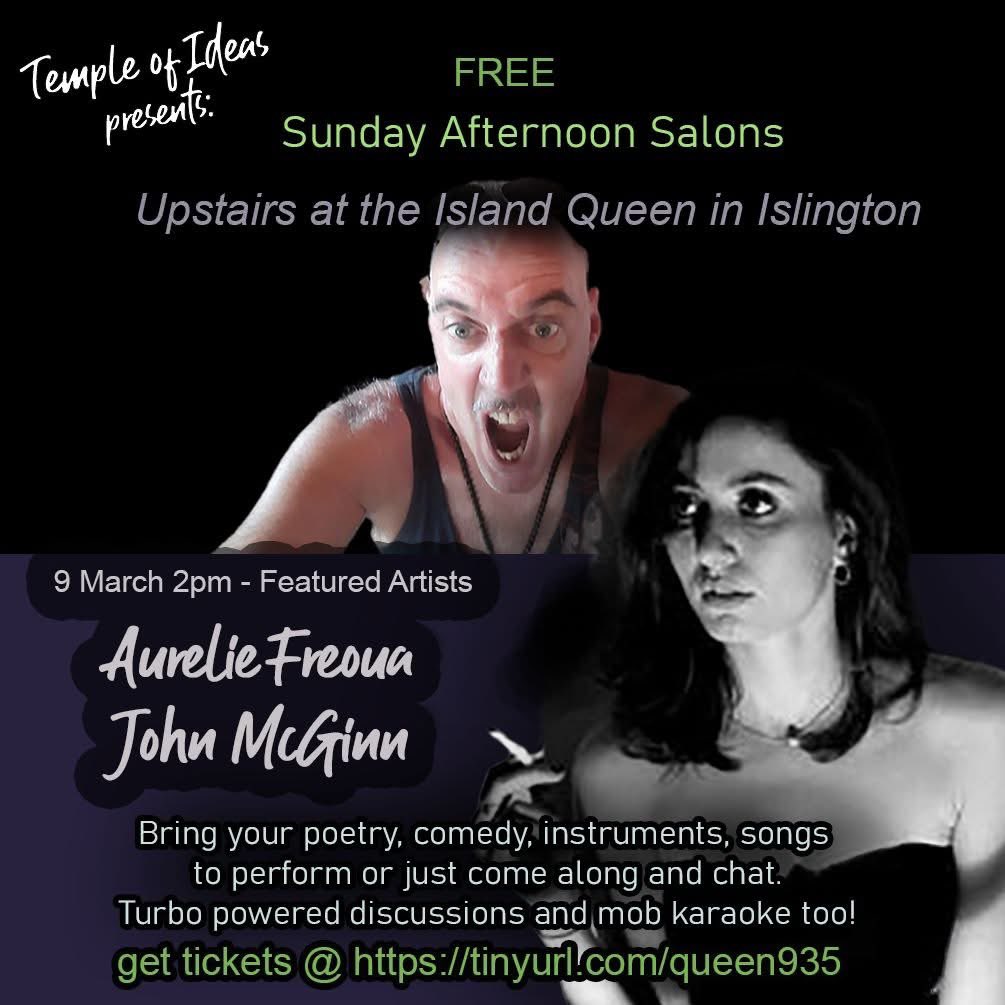 🌞 I will be performing some of my poems during this event at Temple of Ideas today. From 2pm 💫 Join us for an afternoon of art, ideas and inspiration! 

Link: surl.li/voyxwo
#art #poetry #performance #multidisciplinary