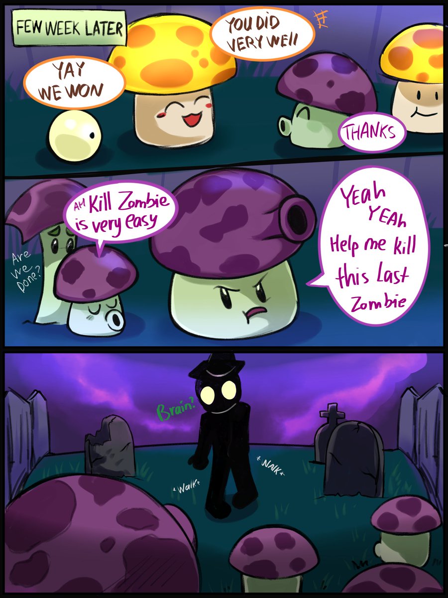 Pvzheroes78's tweet image. The Legend of Zunflower 🌻🧟‍♂️
Parts 2 _ Ep 1 : The night 
#pvz #pvzoc #plantsvszombies #pvzfanart