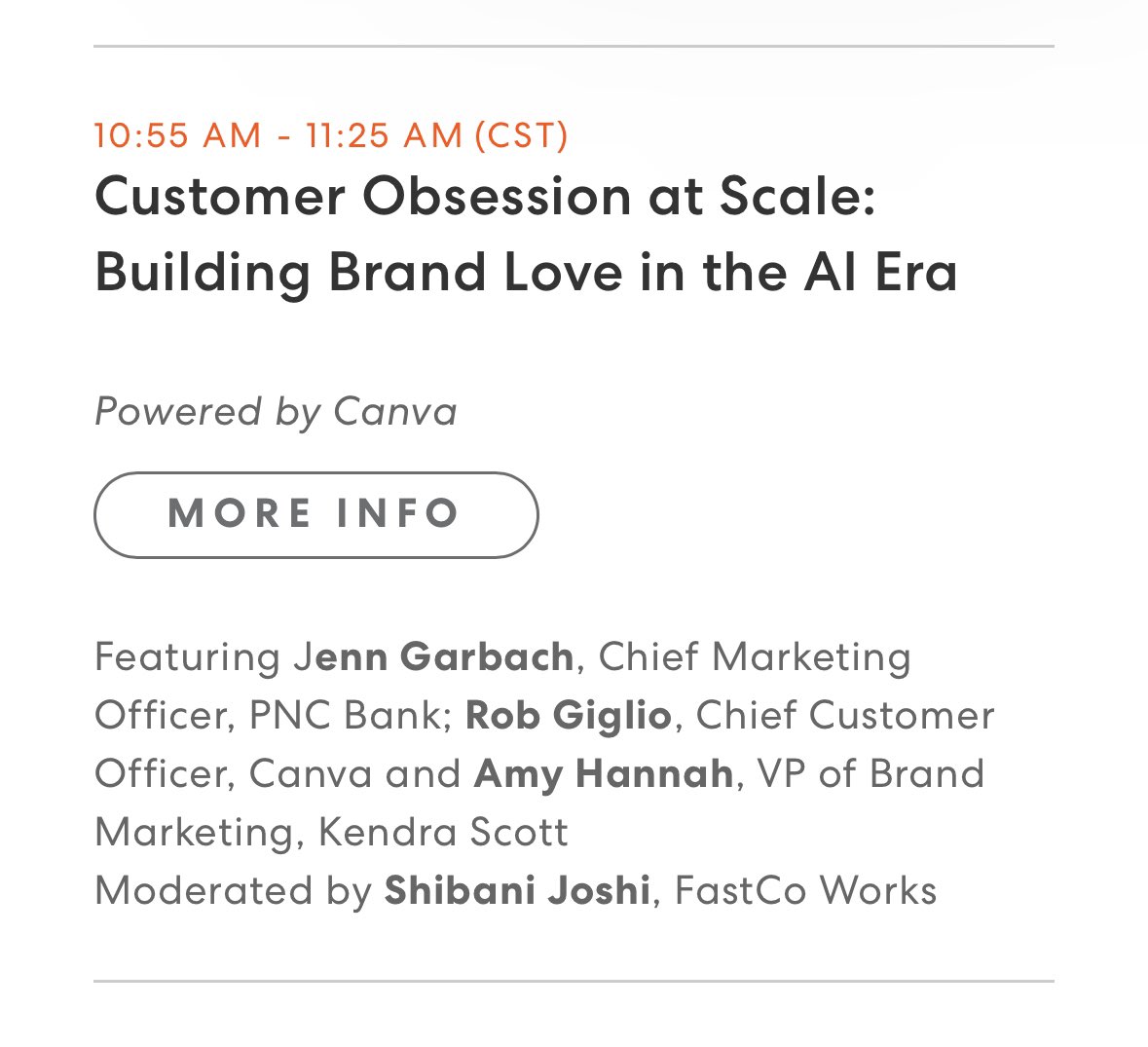 Excited to lead this discussion on how AI is impacting  brands and loyalty