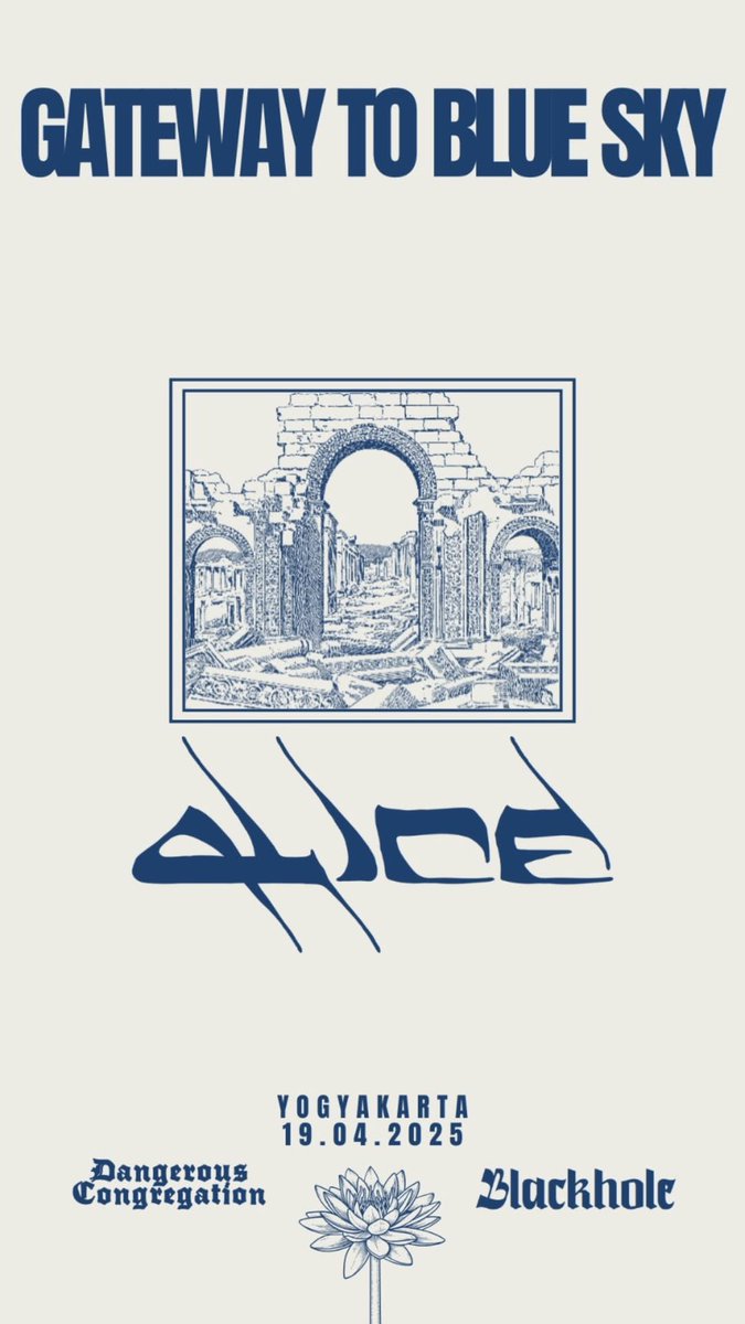 alice_noise's tweet image. We’re down for it. Dangerous Congregation, Yogyakarta, April 19th 🏛️