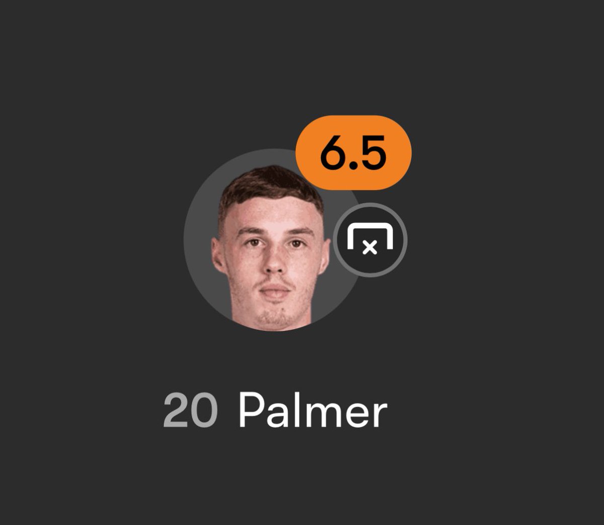 Cole Palmer before and after penalty miss