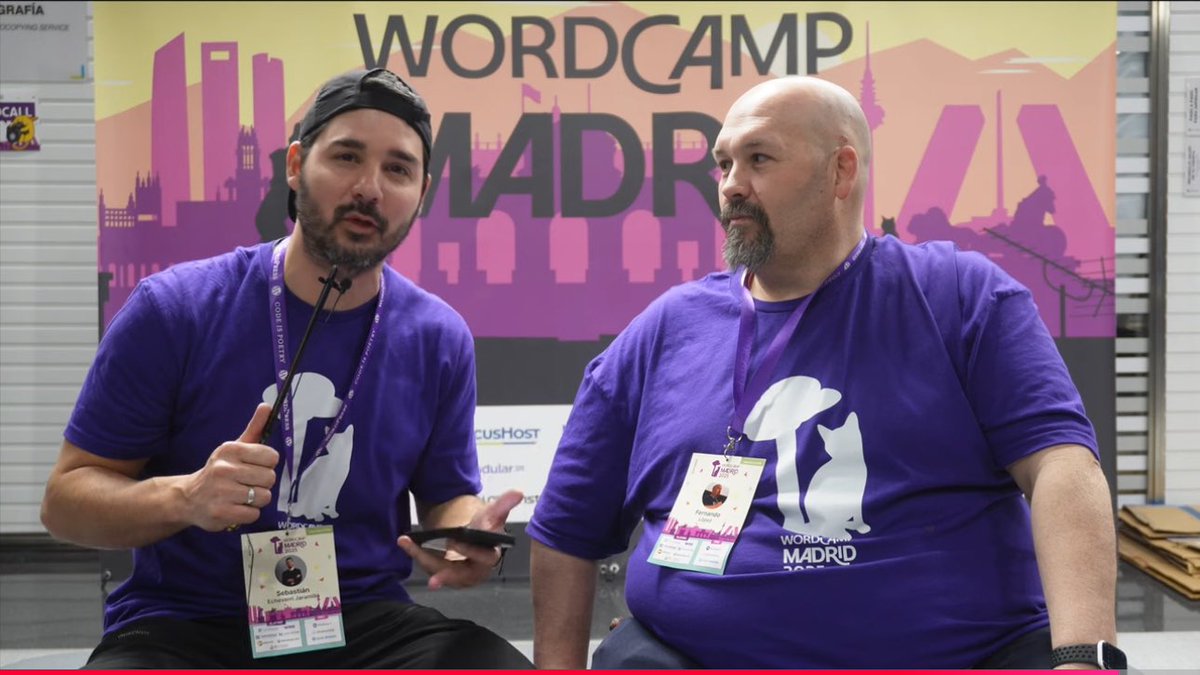 WPnovatos 𝕏 (@wpnovatos) on Twitter photo No te pierdas la entrevista de <a href="/sebasweb/">Sebastian Echeverri Jaramillo</a> a <a href="/flopez1977/">Fernando López</a> (lead organizer de la WordCamp Madrid 2025) #WCMAD 👇👇
youtu.be/bBC8lise40k?si… No te pierdas la entrevista de <a href="/sebasweb/">Sebastian Echeverri Jaramillo</a> a <a href="/flopez1977/">Fernando López</a> (lead organizer de la WordCamp Madrid 2025) #WCMAD 👇👇
youtu.be/bBC8lise40k?si…