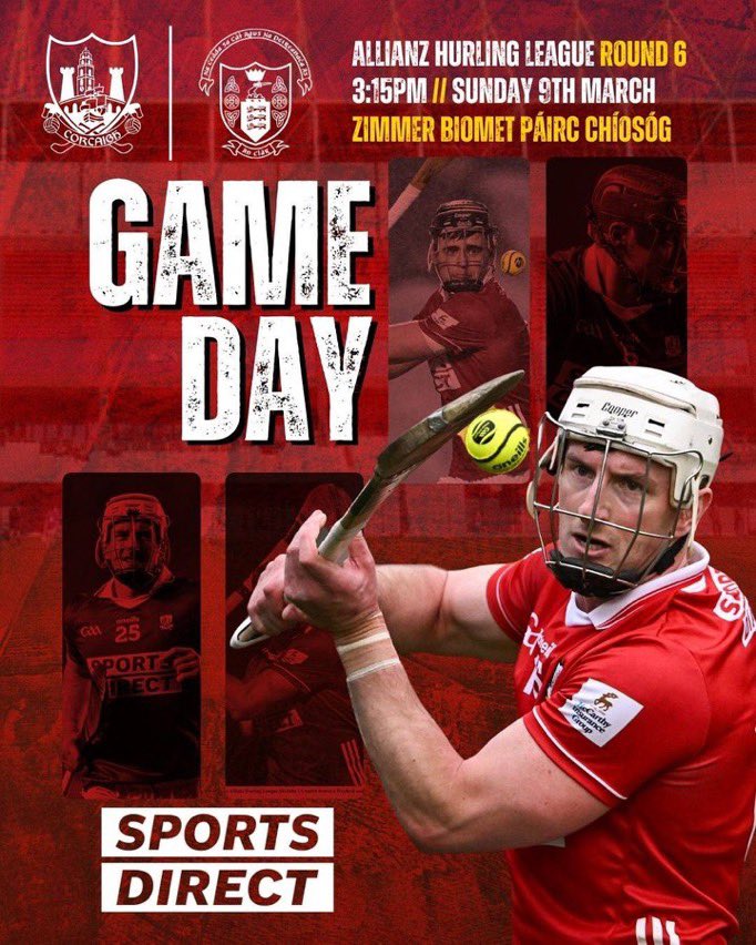 Big crowd here in Cusack Park Ennis for this important <a href="/Allianz/">Allianz</a> NHLD D1A meeting of <a href="/OfficialCorkGAA/">Cork GAA</a> v <a href="/GaaClare/">Clare Gaa</a> it’s LIVE on <a href="/C103Cork/">C103</a> updates <a href="/Corks96FM/">Cork's 96FM</a> with <a href="/TrevorWelch_1/">Trevor Welch</a> <a href="/Bailey_Olliffe/">Bailey</a>