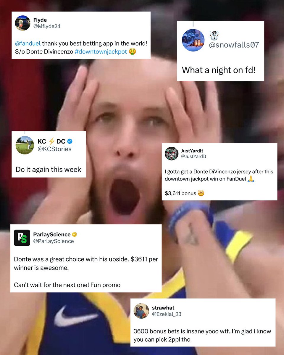 FanDuel Sportsbook tweet media