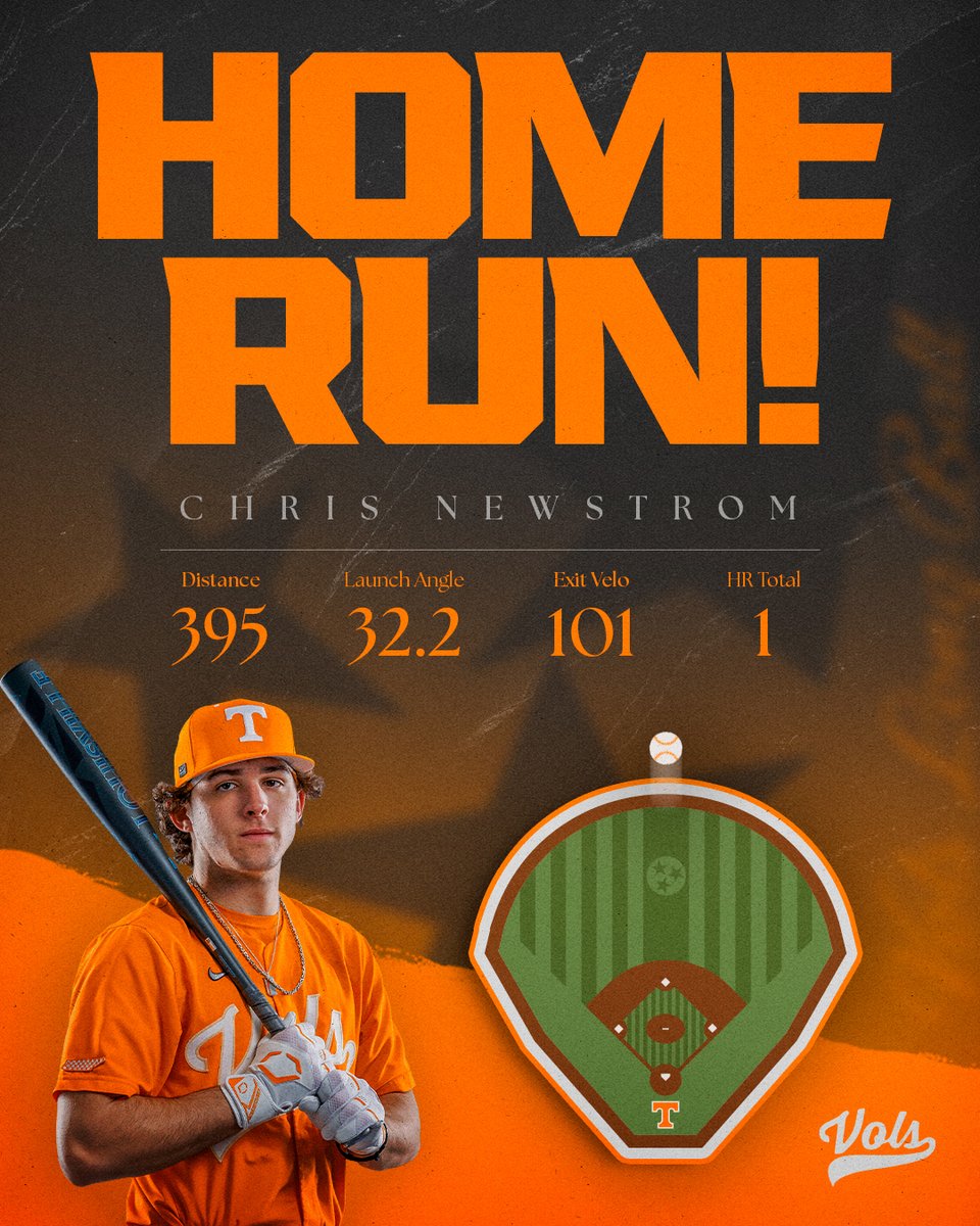 First career home run for Newstrom!