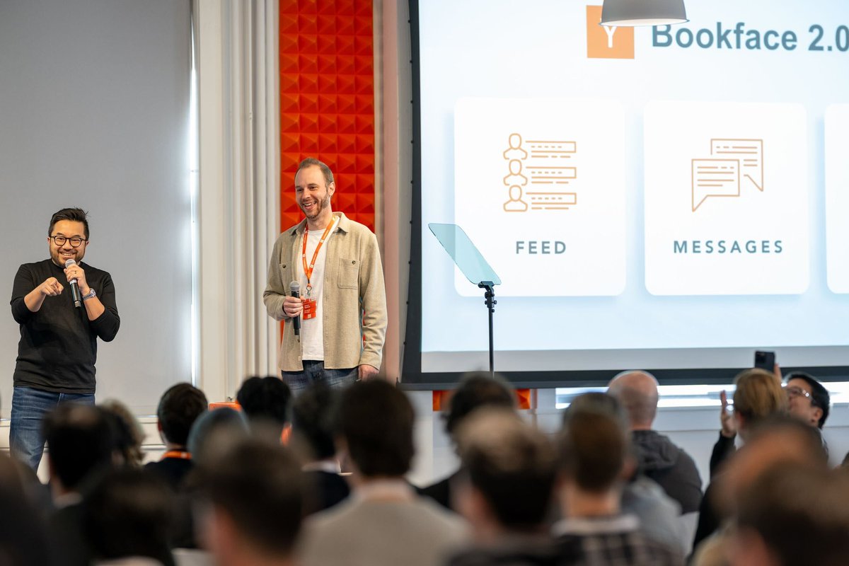 YC Winter 2025 Alumni Demo Day is in full swing We are welcoming 172 new  startups to our community today. The vast majority started with zero  revenue on day one of YC.