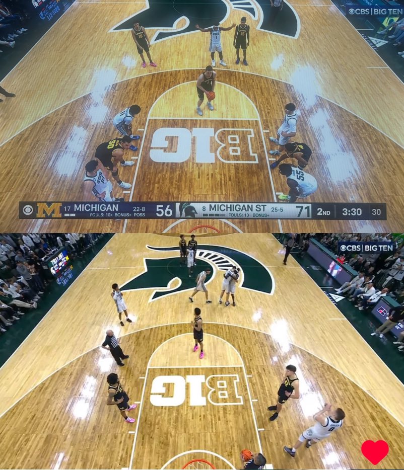 Jacob Maurer (@jacobmaurer55) on Twitter photo Overlaying Michigan’s free throw formation all game, vs in the last minute…. Yea, it was intentional.
Way to standup <a href="/jiggyTrawww/">Trejuan Holloman</a> Overlaying Michigan’s free throw formation all game, vs in the last minute…. Yea, it was intentional.
Way to standup <a href="/jiggyTrawww/">Trejuan Holloman</a>