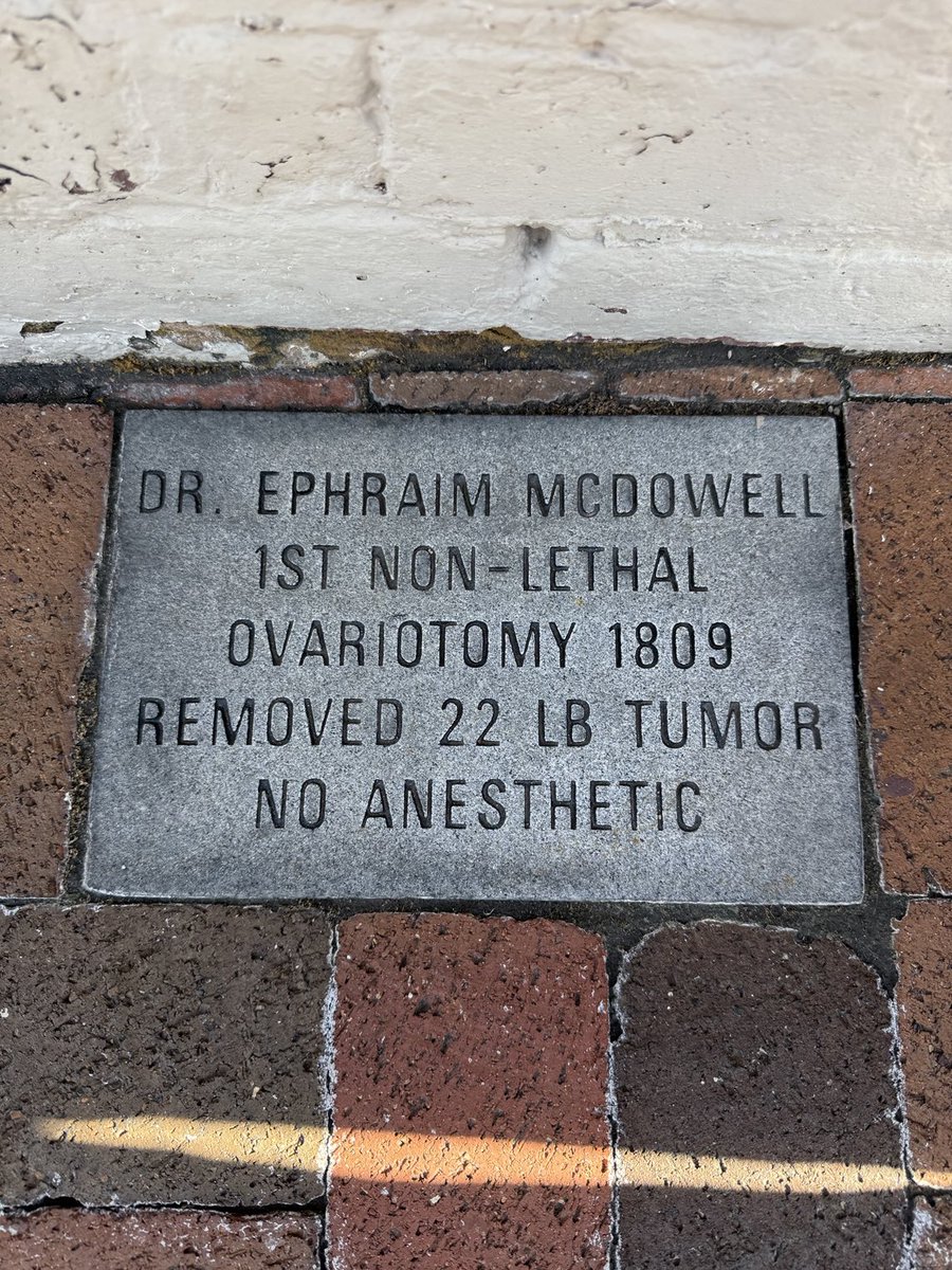 Lexington, VA has some serious historical markers.