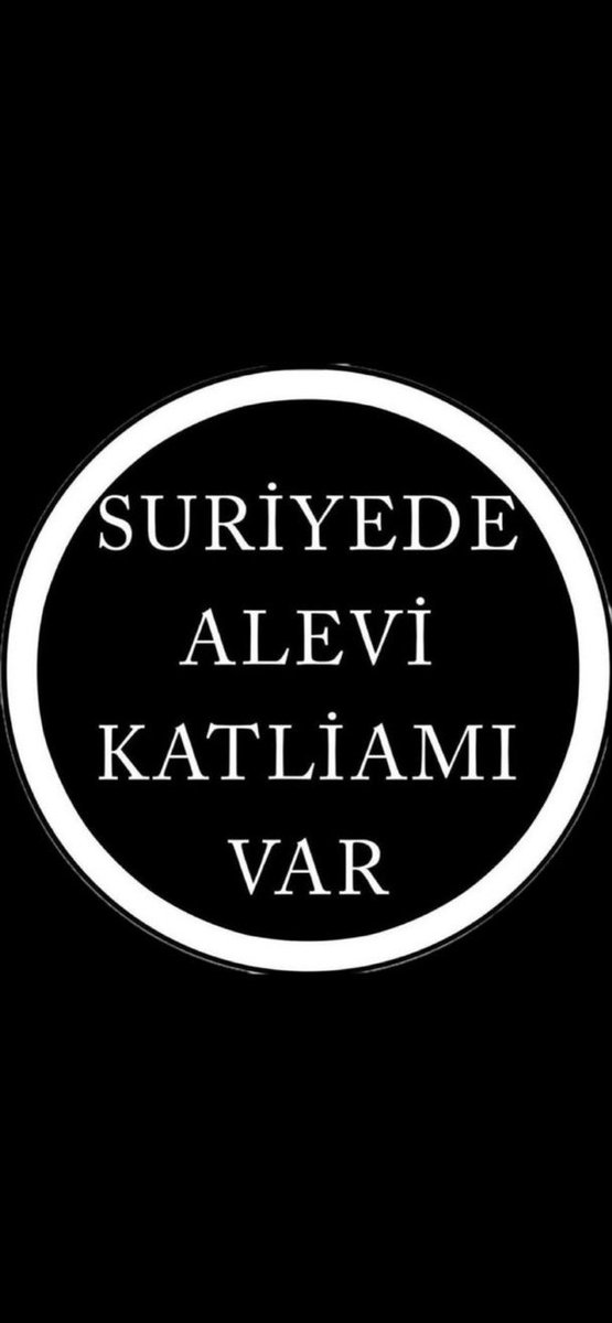#SuriyedeAleviKatliamıVar