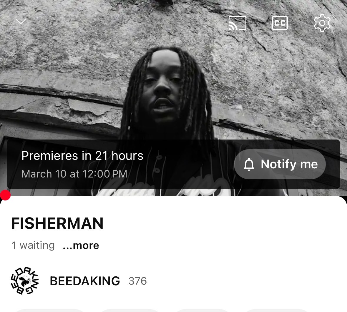 BeeDaK1ng's tweet photo. https://t.co/ySEACsiUNO

FISHERMAN VIDEO TOMORROW https://t.co/bX8wkFkQpY