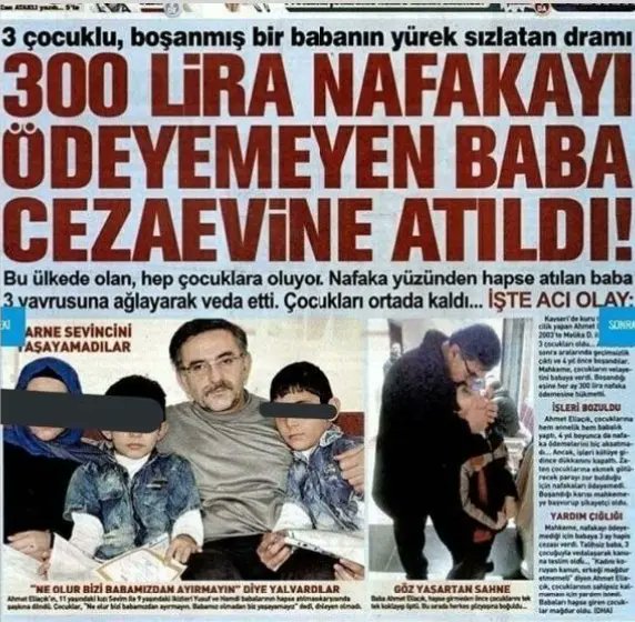 <a href="/isamesihsahin/">İsa Mesih Şahin</a> süresiznafaka artık son bulsun sayın vekilim. Verdiğiniz destek ve aile kurumunun ayakta durması için yaptığınız çalışmalar takdire şayan iyi ki varsınız. Sizin gibi vekillere ihtiyacımız var.
@isamesihsahin12