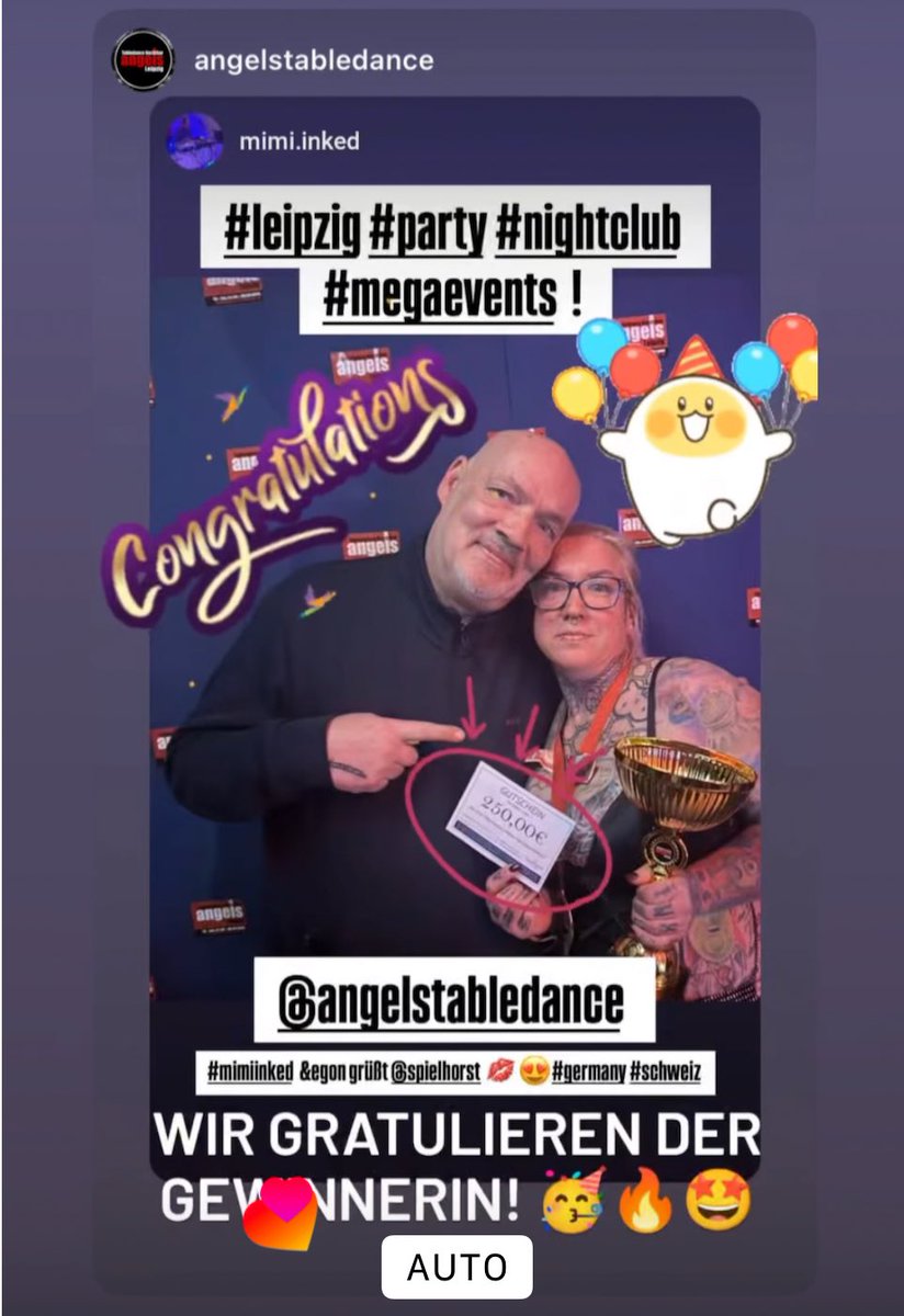 #gewonnen 🙈 #daserstemal ! #nightlife #partynight #nightclub #leipzig #tabledance #Revolution ! Super Club, tolle Frauen, der coolste Abend ever! 🫶🏻 ❤️für jeden einen Besuch wert auch für Frauen! Traut euch!