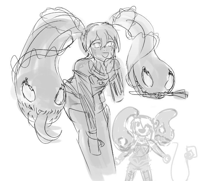 venom miku ? #doodle