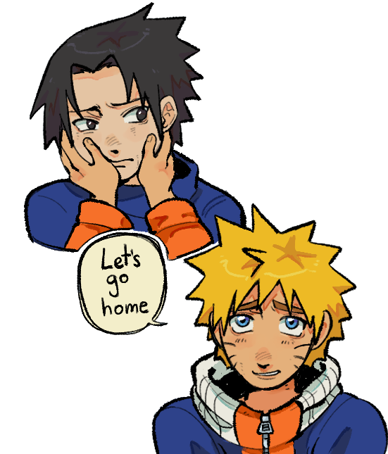 narusasu angst they were just babies :(((