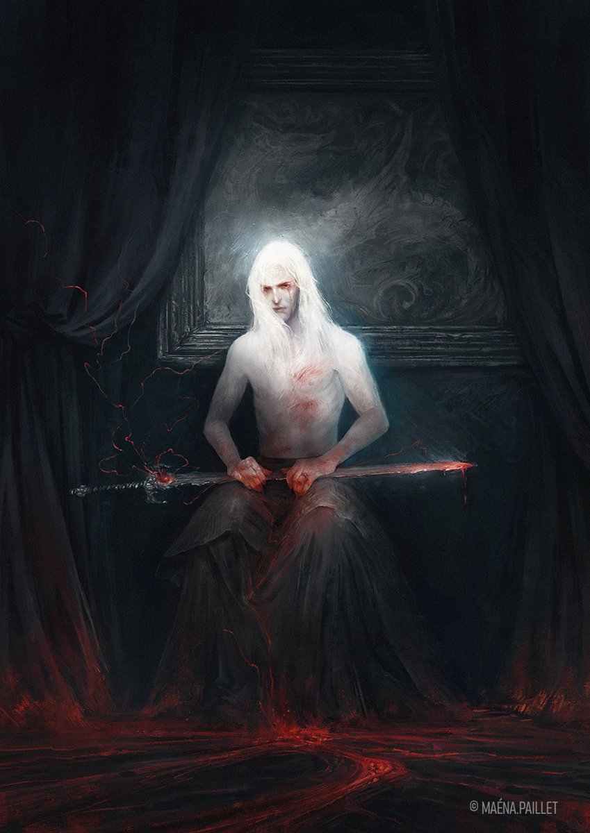 PailletMaena's tweet image. Dark fantasy, but it's not AI ⚔️