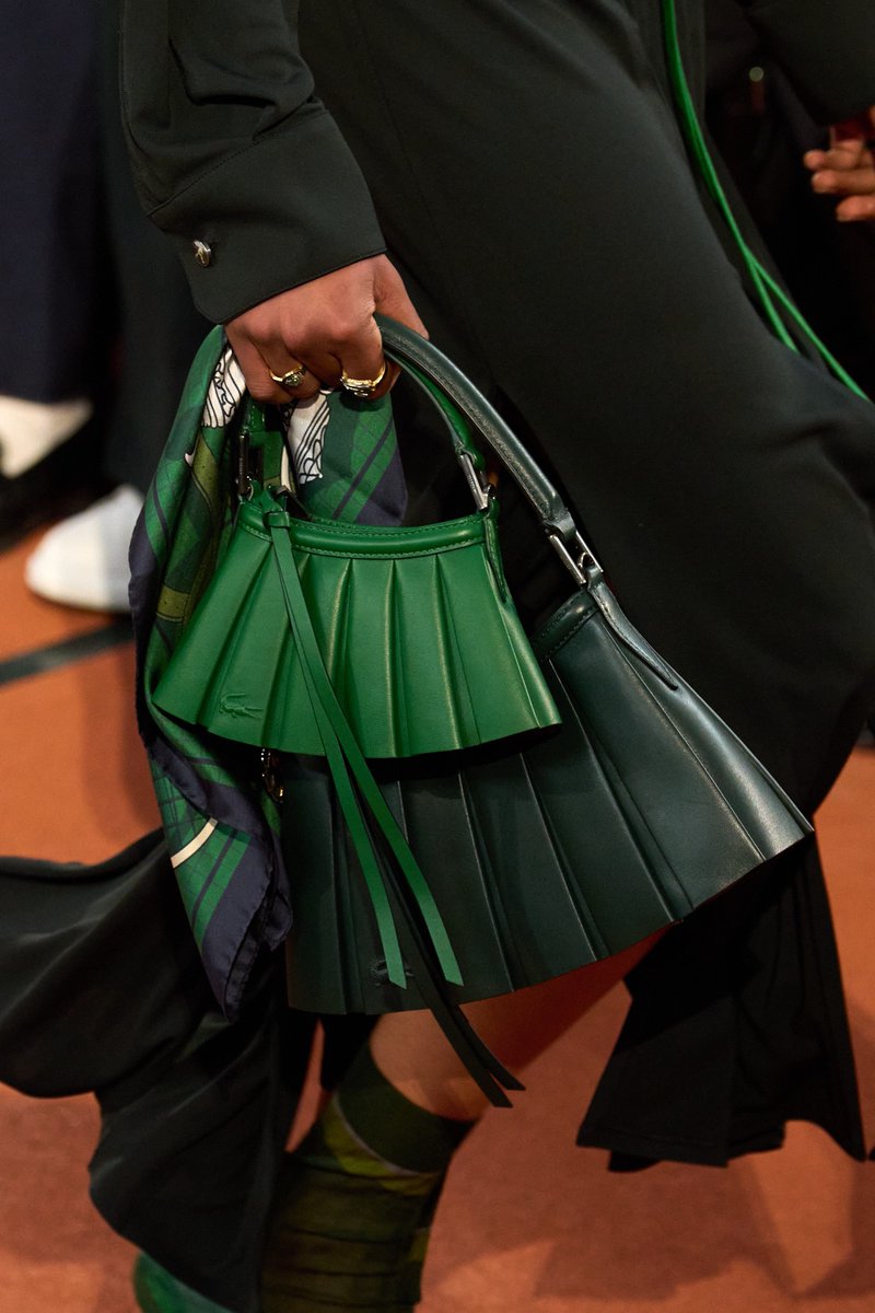 More tennis skirt bags from Lacoste!! Fall 2025