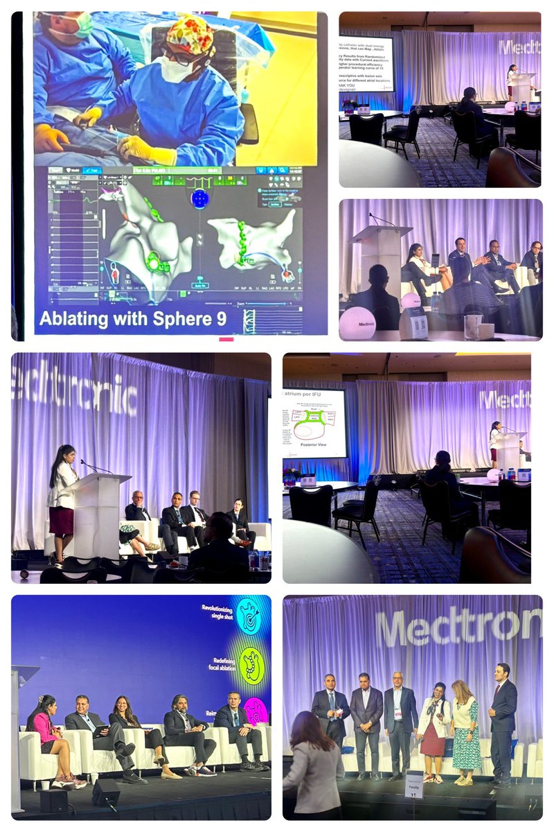 Drdevignair's tweet image. What an amazing two days of learning and collaboration at the 2025 Cardiac Ablation Summit!! It was an honor to serve as co-director alongside @drsuneet and to be moderating faculty panels discussing the latest innovations in AF workflows, understanding AF mechanisms, and most…