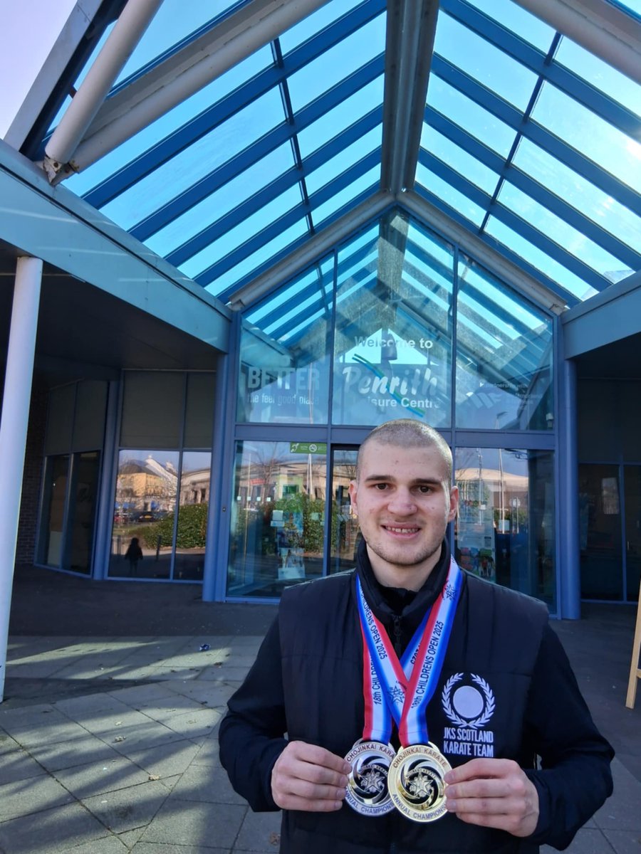 Marek Kolesar (@marekkolesar2) on Twitter photo Just back from England, the 18th Children's Open Championship with 2 medals. 1 Gold and 1 Silver🥇🥈 <a href="/Larbert_Sport/">LHS Sport 🏏🎾⚾🏀⚽</a> <a href="/LHS_HWB/">Larbert High School HWB</a> <a href="/LarbertHigh/">Larbert High School</a> <a href="/S5LHSYT/">S5 Year Team</a> @ShoshinKarate Just back from England, the 18th Children's Open Championship with 2 medals. 1 Gold and 1 Silver🥇🥈 <a href="/Larbert_Sport/">LHS Sport 🏏🎾⚾🏀⚽</a> <a href="/LHS_HWB/">Larbert High School HWB</a> <a href="/LarbertHigh/">Larbert High School</a> <a href="/S5LHSYT/">S5 Year Team</a> @ShoshinKarate