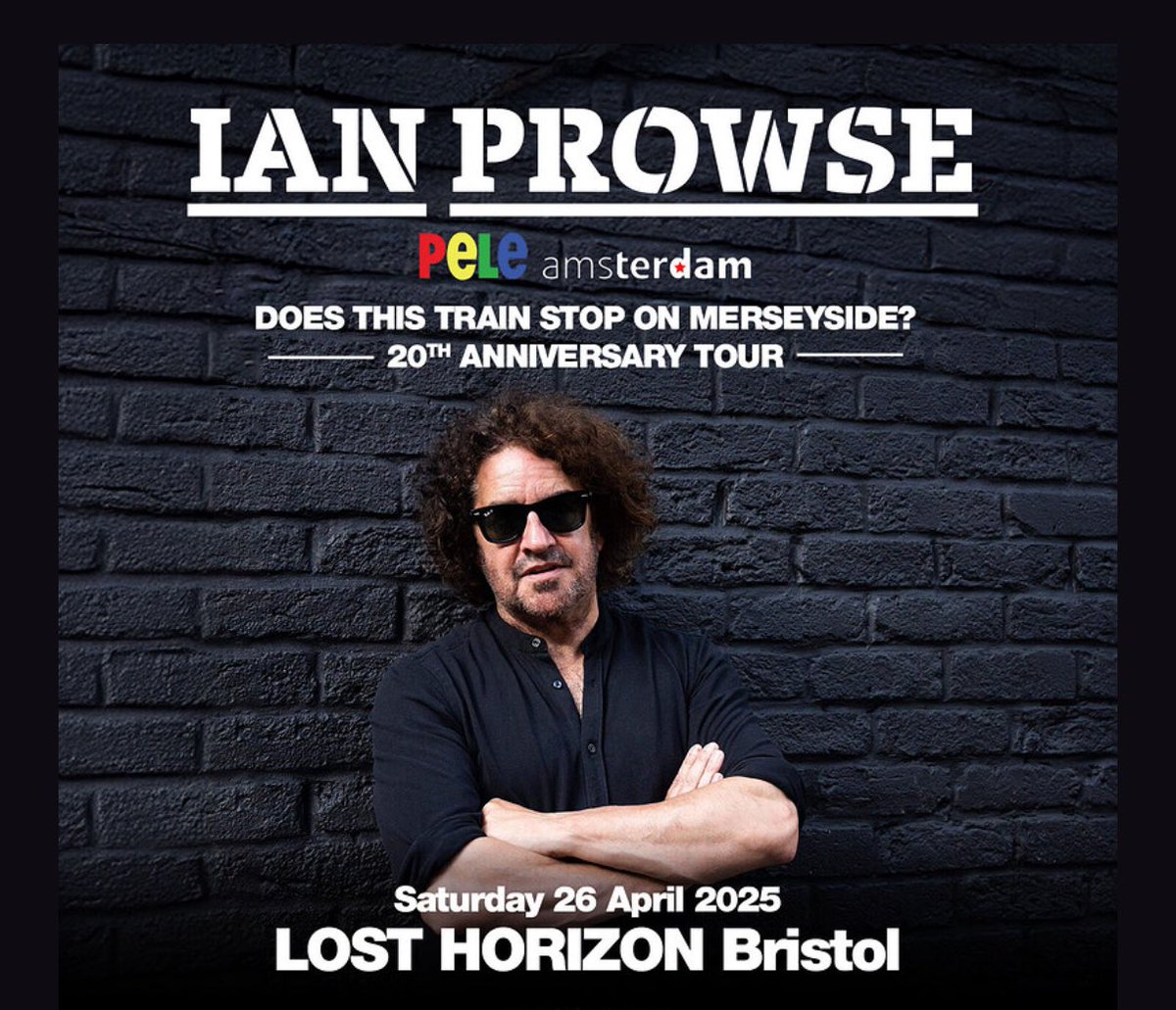 Ian Prowse (@ianprowse) on Twitter photo A Saturday night in the magnificent city of Bristol <a href="/LostHorizonHQ/">Lost Horizon</a> with our full band?
100% assured we will raise your spirits
❤️💛💚💙
Tickets here: gigantic.com/ian-prowse-ams… A Saturday night in the magnificent city of Bristol <a href="/LostHorizonHQ/">Lost Horizon</a> with our full band?
100% assured we will raise your spirits
❤️💛💚💙
Tickets here: gigantic.com/ian-prowse-ams…