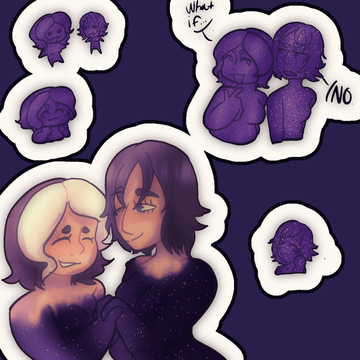Violetpatches's tweet photo. Yuri reunited smthin smthin. Blah blah idk ๐ญ
#yumetwt #yumeship #yumeshiptwt #yumeshipping #anyamouthwashing #mouthwashinganya #Mouthwashing #monya #selfship #selfshiptwt https://t.co/vX0cADDzUA