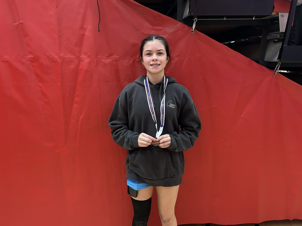 Congratulations to Christian Paige 2nd 190lbs, Fresh/Soph IWCOA State Qualifier.  

Congratulations to Kendra Padilla, IWCOA Girls State Qualifier!