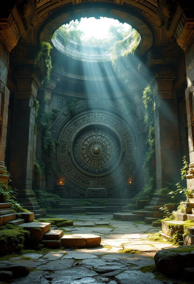 Mitocndralorian's tweet image. Ancient Ruins
#ancientruins #jungle #aiart