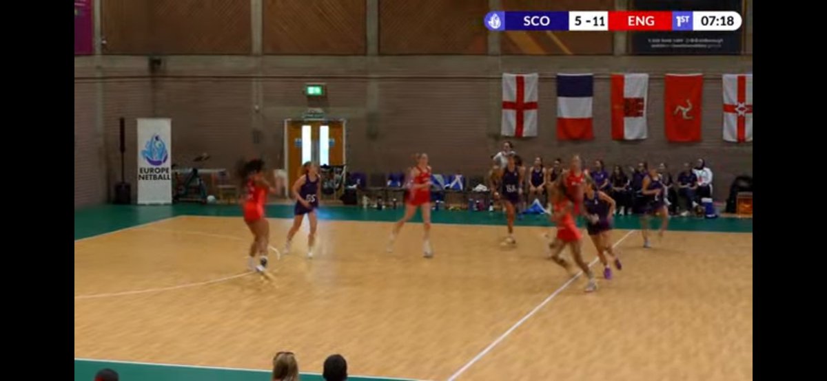 Loving watching the U17 <a href="/EuropeNetball/">EUROPE NETBALL</a> final. Super proud of Jazzy and Timi, both are playing super netball in this first half 💜👏🏻🦅