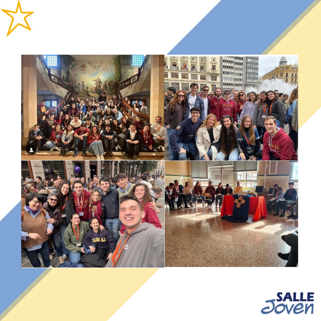 Paterna ha acogido este fin de semana el Encuentro Universitario del Distrito ARLEP. Jóvenes de Andalucía, Madrid, Castilla y León y Valencia han tenido la oportunidad de conocerse, visitar la ciudad en fallas y descubrir las distintas realidades de Salle Joven en "la terreta" 🫧