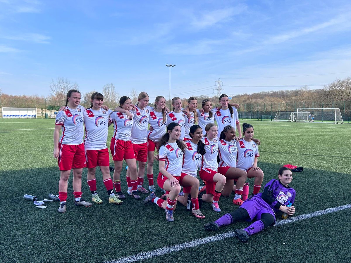 boarders54's tweet image. West Midlands under 14 Girls after their ESFA Cup Semi Final victory 2-1 v Cleveland Scorers for WM Dhemi- Lea Simpson Taylor &amp;amp; Millie Beard Thanks to Cleveland for traveling have a safe journey home #TeamWm