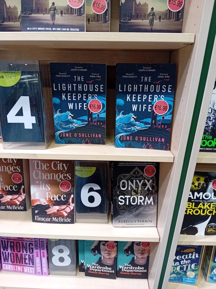 The Lighthouse Keepers Wife No.4 in Eason Omni #newrelease #poolbegpress