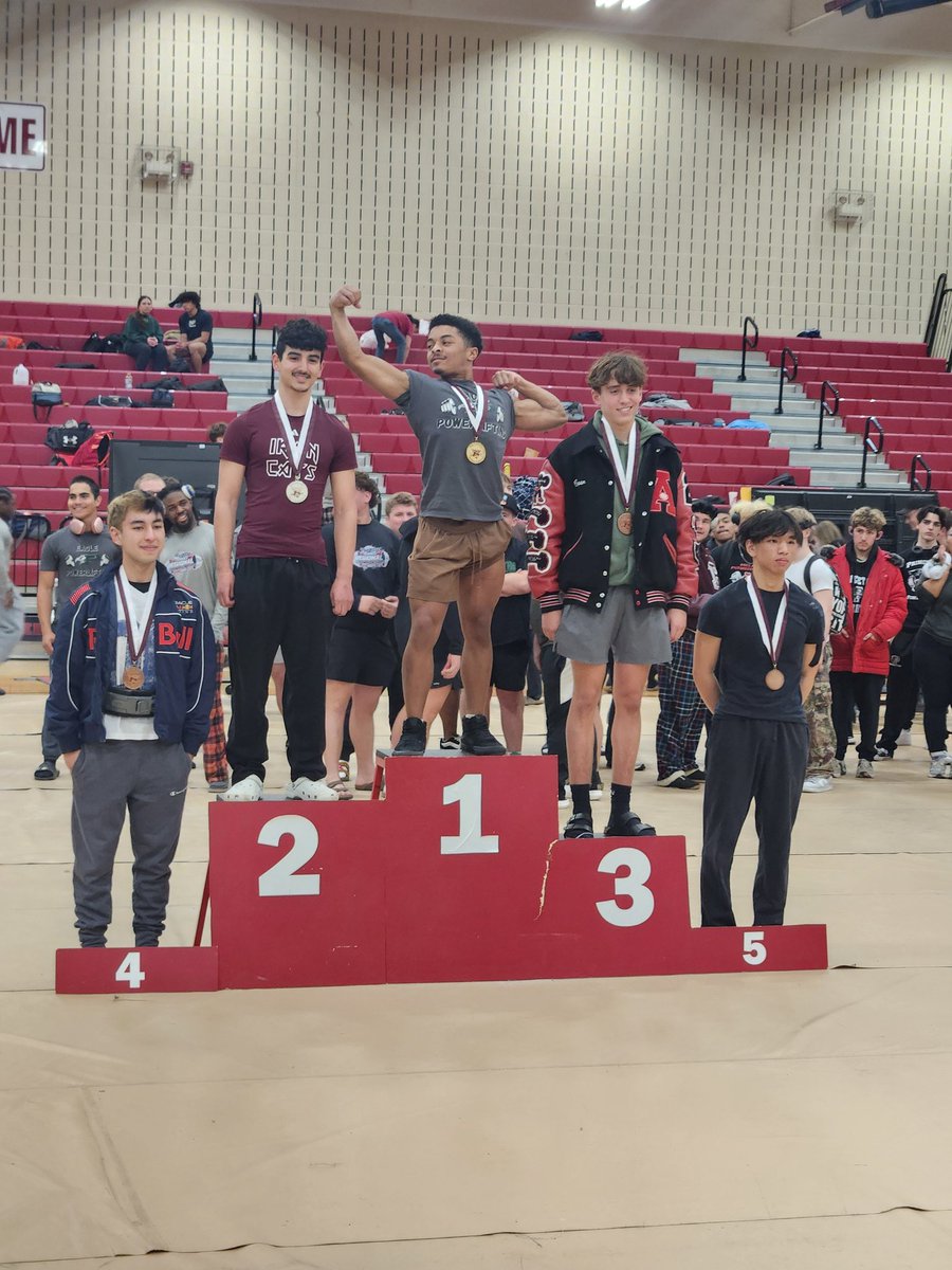 ProsperEaglePL's tweet photo. It was a great Regional meet for THE Prosper Eagles Powerlifters! All 5 competitors medal. Trey Shirey and Jeremiah Dunn finished as Regional Champions! 3rd Place overall team finish.
AND ALL 5 QUALIFIED FOR THE THSPA STATE CHAMPIONSHIPS!
#EagleStrong https://t.co/tlI0iThMSW