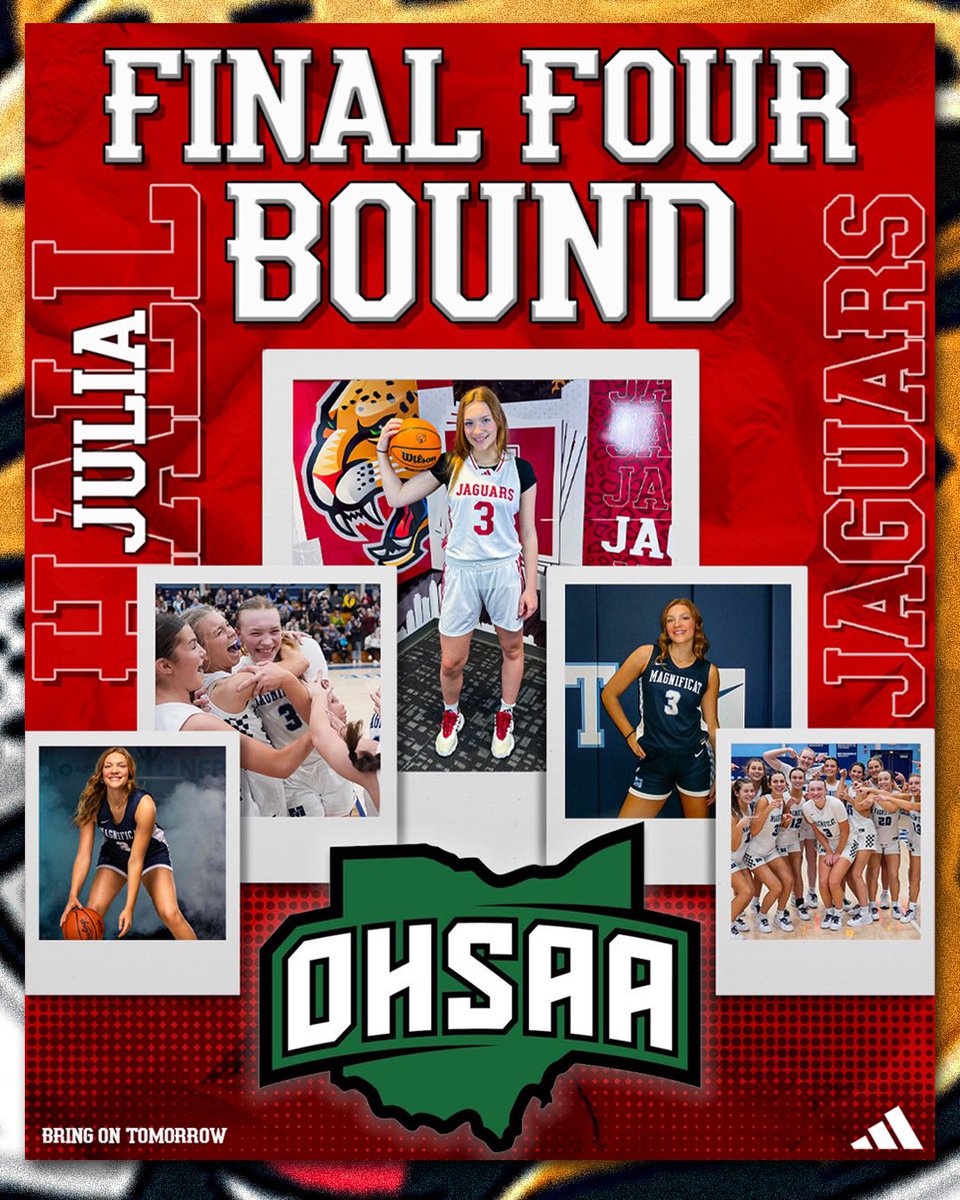 IU Indy Women’s Basketball (@iuindy_wbb) on Twitter photo Goodluck to our future Jaguar, Julia Hall, (<a href="/hall_julia3/">Julia Hall</a>) in the OHSAA State Final Four today!🏀🤩
#GoJags x #Magnificat Goodluck to our future Jaguar, Julia Hall, (<a href="/hall_julia3/">Julia Hall</a>) in the OHSAA State Final Four today!🏀🤩
#GoJags x #Magnificat