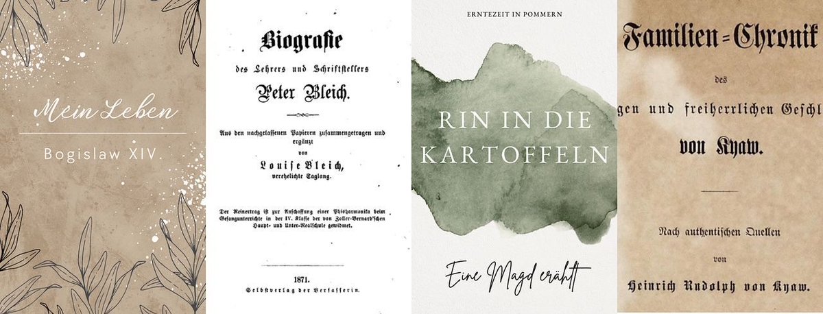 Der Greif schreibt - Folge 3
Von der Chronik bis zur Biographie - Arten genealogischen Schreibens 
Julia Henke beschäftigt sich in der Reihe diesmal mit Datensammlungen, Memoiren und Biographien
pommerscher-greif.de/von-der-chroni…