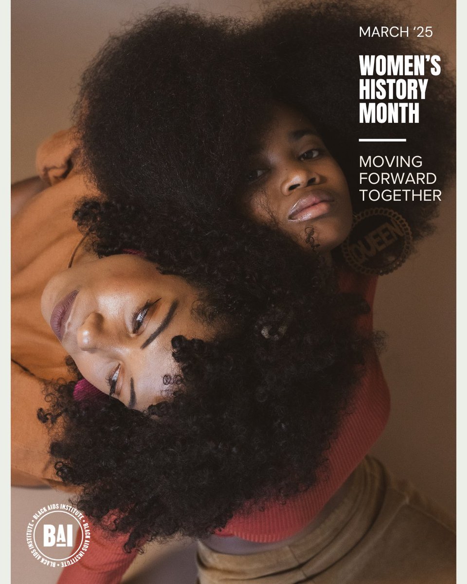 This March, the Black AIDS Institute proudly honors Women’s History Month: Moving Forward Together!

Join us as we uplift the powerful voices of women who continue to inspire change and lead the fight against HIV/AIDS in Black communities. 💜✊🏾 

#MovingForwardTogether