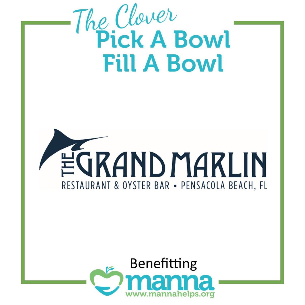 MannaFoodP's tweet image. @TheGrandMarlin will be at the 2025 Clover Pick A Bowl Fill A Bowl, Thursday, March 13!
 
Event attendees get to sample their delicious Blue Crab and Crawfish Gumbo!
 
Don’t have your tickets yet? Go to mannahelps.org now!

#fighthunger #soup #cookingforacause