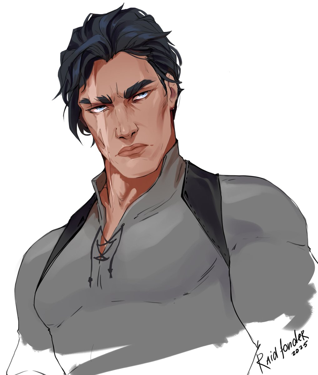 I made a character for DnD. It's similar to the previous ones, but I don't care and still like it! xD
#myOC #DnD #dndart