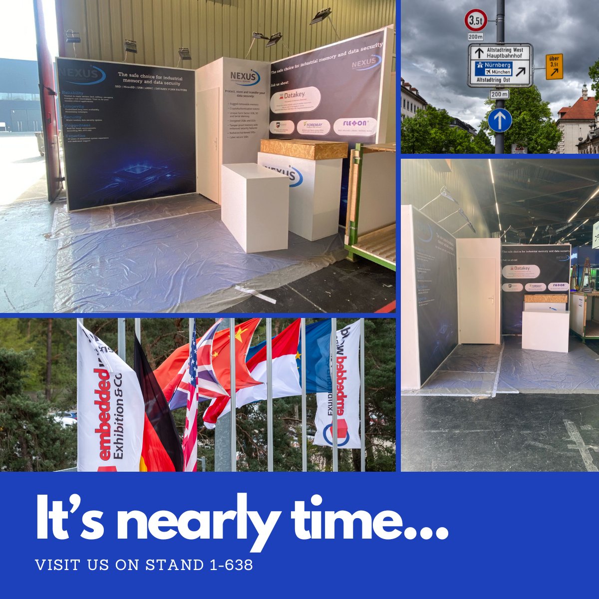 The buzz is building! 🛠️ Our stand build is well underway, and we're just TWO days away from the biggest #embedded show in Europe from 11-13 March 2025!
Are you heading to Embedded World? If so, we'd love to connect! Come visit us on stand 1-638 and chat with our team. #EW25