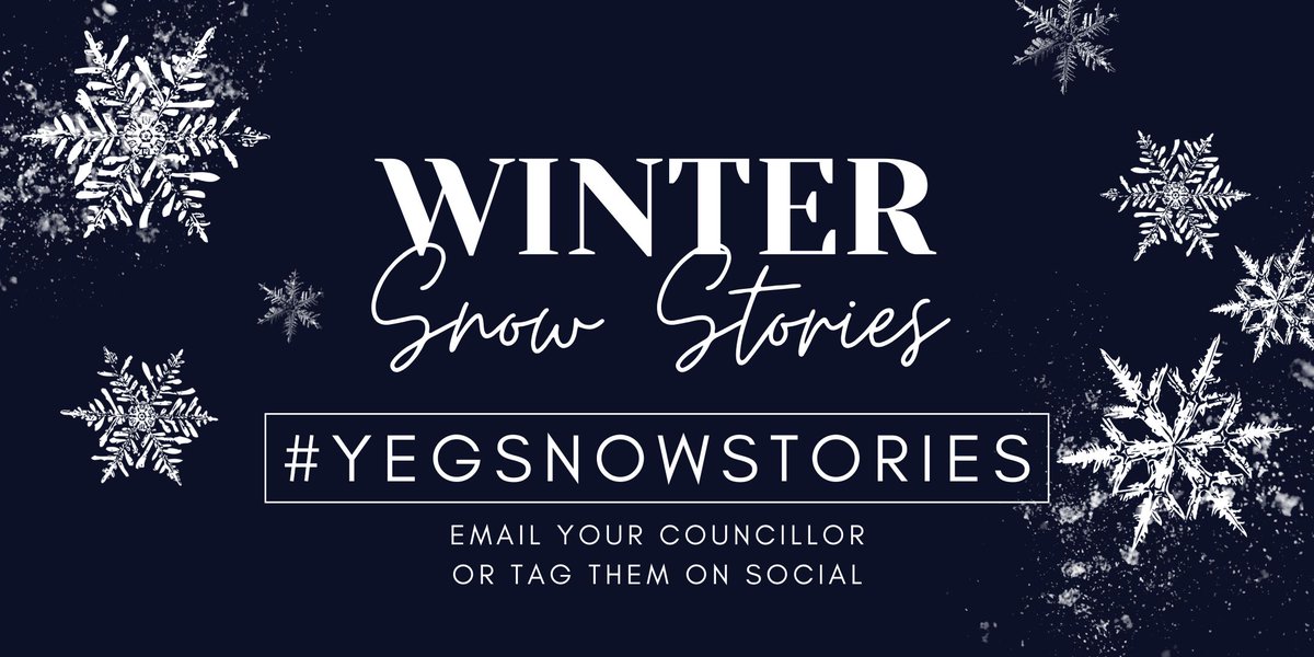 It's raining! 🌧️ 
It's snowing! ❄️ 
Does that mean 'false spring' is going (away)? 

We hope not, but as the weather cools this week, don't forget to share your #YEGSnowStories! Whether the snow accumulates or not, please be careful no matter how you get around!