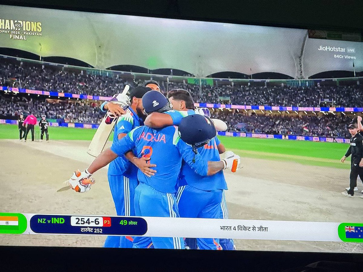 SUNIL Karwa (@sunil_karwa2020) on Twitter photo India won, Finally!тЭдя╕ПтЭдя╕ПтЭдя╕П
<a href="/lalitababal07/">Lalita Babal Makrana</a> <a href="/Rajni0708/">Rajni Choudhary Makrana</a> <a href="/aansoliy/">Sahab Singh Aansoliya</a> <a href="/imVkohli/">Virat Kohli</a> <a href="/ImRo45/">Rohit Sharma</a> <a href="/klrahul/">K L Rahul</a> <a href="/Mrkuldeepsinghh/">Kuldeep Singh Meena</a> <a href="/hardikpandya7/">hardik pandya</a> <a href="/ShubmanGill/">Shubman Gill</a> <a href="/imjadeja/">Ravindrasinh jadeja</a> #ChampionsTrophy2025 #ChampionsTrophy #ChampionsTrophy India won, Finally!тЭдя╕ПтЭдя╕ПтЭдя╕П
<a href="/lalitababal07/">Lalita Babal Makrana</a> <a href="/Rajni0708/">Rajni Choudhary Makrana</a> <a href="/aansoliy/">Sahab Singh Aansoliya</a> <a href="/imVkohli/">Virat Kohli</a> <a href="/ImRo45/">Rohit Sharma</a> <a href="/klrahul/">K L Rahul</a> <a href="/Mrkuldeepsinghh/">Kuldeep Singh Meena</a> <a href="/hardikpandya7/">hardik pandya</a> <a href="/ShubmanGill/">Shubman Gill</a> <a href="/imjadeja/">Ravindrasinh jadeja</a> #ChampionsTrophy2025 #ChampionsTrophy #ChampionsTrophy