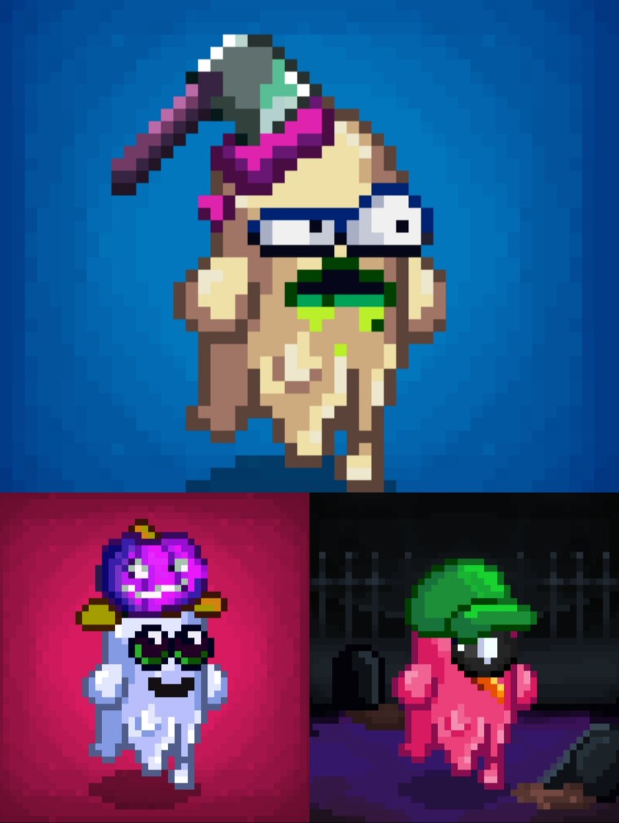 Vince Skye (@0xvinceskye) on Twitter photo 👻GHOSTMANIA NFT GIVEAWAYS👻
We will give ghostmania NFTs to 3 lucky persons❤️
To participate:
-Follow <a href="/0xVinceSkye/">Vince Skye</a> and
<a href="/pixelsmaniabr/">Pixelsmania</a>
-Like and Retweet.
-Tag 3 friends and comment your Ronin Wallet Address.
We will drawing the winners after 48 hours!
Goodluck👻 👻GHOSTMANIA NFT GIVEAWAYS👻
We will give ghostmania NFTs to 3 lucky persons❤️
To participate:
-Follow <a href="/0xVinceSkye/">Vince Skye</a> and
<a href="/pixelsmaniabr/">Pixelsmania</a>
-Like and Retweet.
-Tag 3 friends and comment your Ronin Wallet Address.
We will drawing the winners after 48 hours!
Goodluck👻
