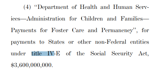 TITLEIVDisRICO's tweet photo. #Government Stop gap funding Bill wants to steal more #Children from their #family under #TITLEIVE $3.6 BILLION DOLLARS. That's a lot of #HumanTrafficking for #PROFIT #Children should be with their #Family, NOT sold to strangers for #PROFIT. https://t.co/R33g62YeYx