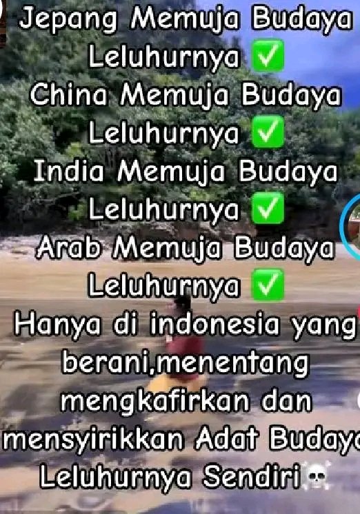 Hanya terjadi di indonesia